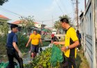 Peduli-Kelestarian-Lingkungan,-Polsek-Krian-Dukung-Aksi-Bersih-Sungai