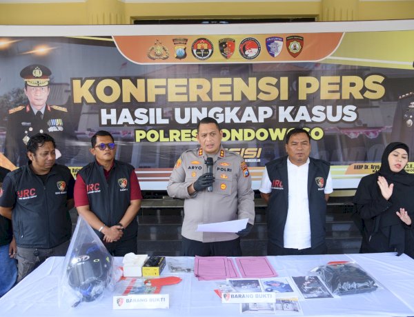 Polres Bondowoso Amankan Tersangka Percobaan Pembobolan ATM dan Pencurian di Tiga Lokasi
