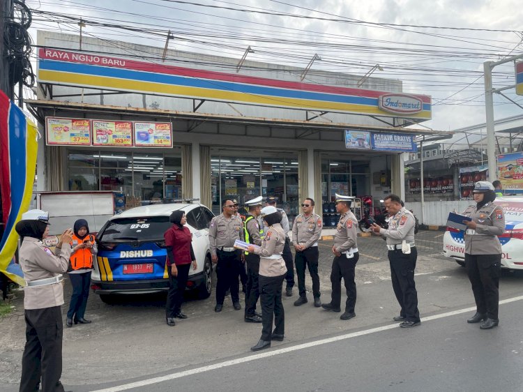 Jelang Ramadhan Ditlantas Polda Jatim Petakan Blackspot dan Rawan Bencana di Malang