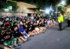 Polres-Lumajang-Amankan-40-Unit-Motor-Diduga-Terlibat-Balap-Liar