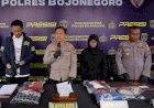 Polres-Bojonegoro-Ungkap-Dua-Kasus-Curanmor,-Dua-Tersangka-Diamankan