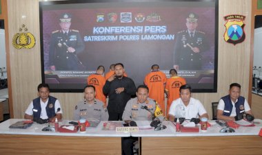 Polres-Lamongan-Berhasil-Amankan-Komplotan-Ganjal-ATM-Lintas-Provinsi,-Pelaku-Belajar-dari-YouTube