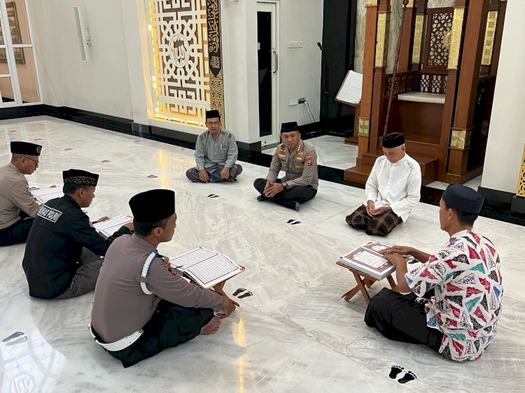 Kapolresta Sidoarjo Harap Anggotanya Semangat Tadarus Al Qur'an