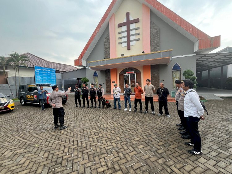 Polres Jember Tingkatkan Patroli dan Siagakan Personel, Amankan Rangkaian Ibadah Paskah