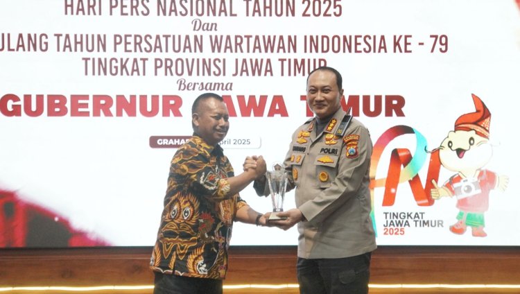 Kapolresta Malang Kota Raih 'Rastra Sewakottama Award 2025' Komitmen Lindungi Anak Perempuan dari Kanker Serviks