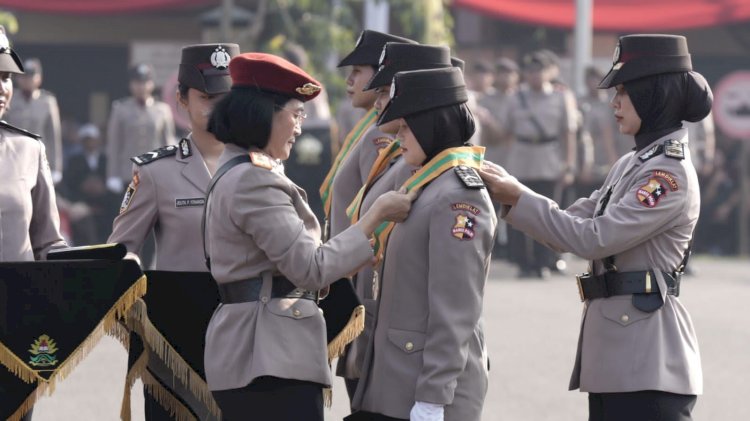 Selamat! 593 Bakomsus Ketahanan Pangan, Kesehatan-Gizi Polri Selesai Pendidikan