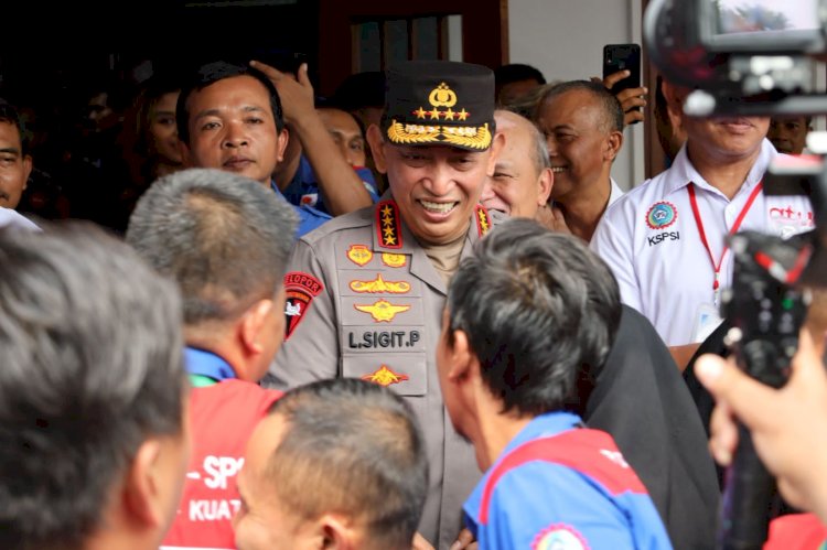 Rangkaian Hari Bhayangkara ke-79, Polri dan KSPSI Gelar Bakti Sosial